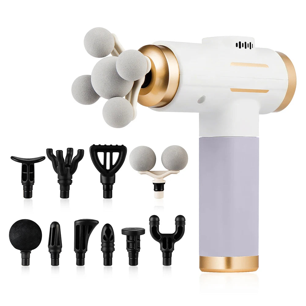 FlexGun™ 11-Head Percussion Massage Gun