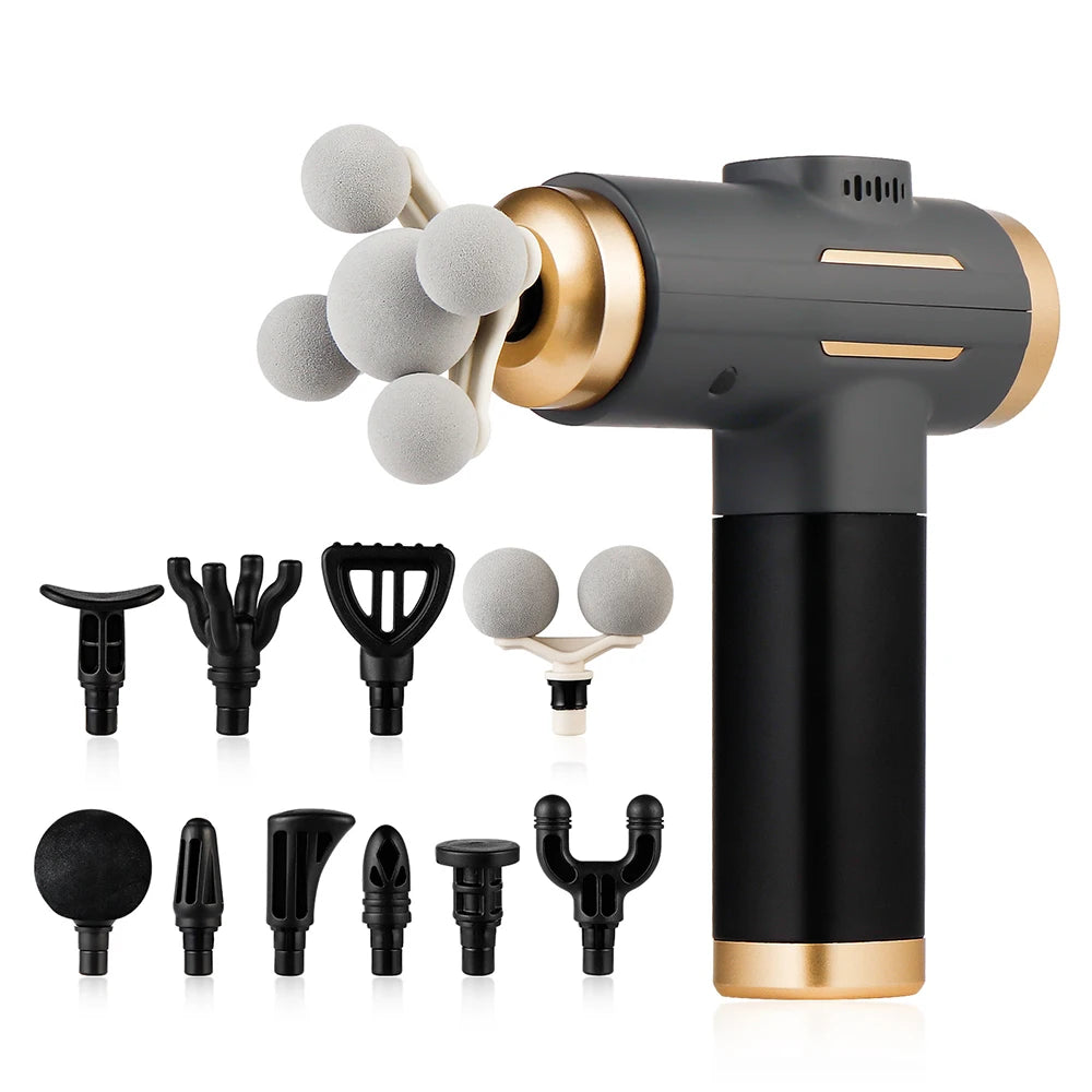 FlexGun™ 11-Head Percussion Massage Gun