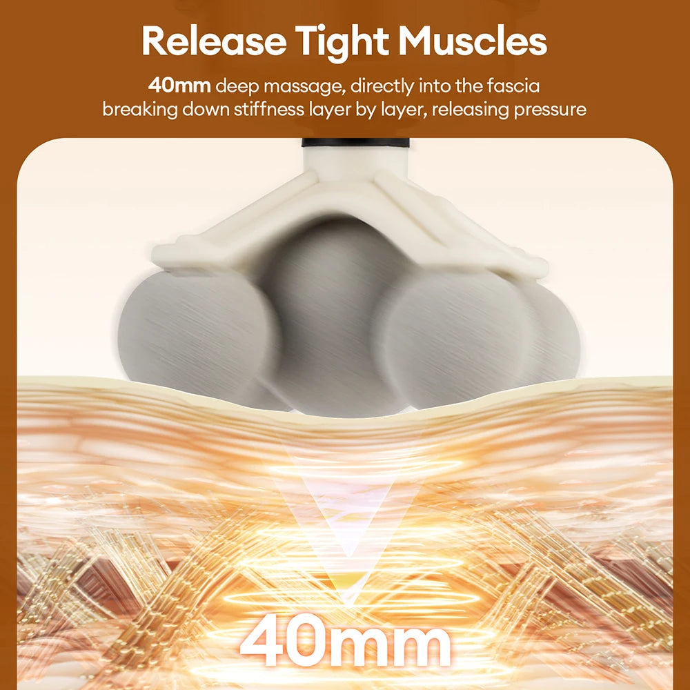 FlexGun™ 11-Head Percussion Massage Gun